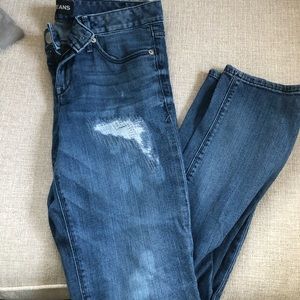 Distressed Skinny Jean